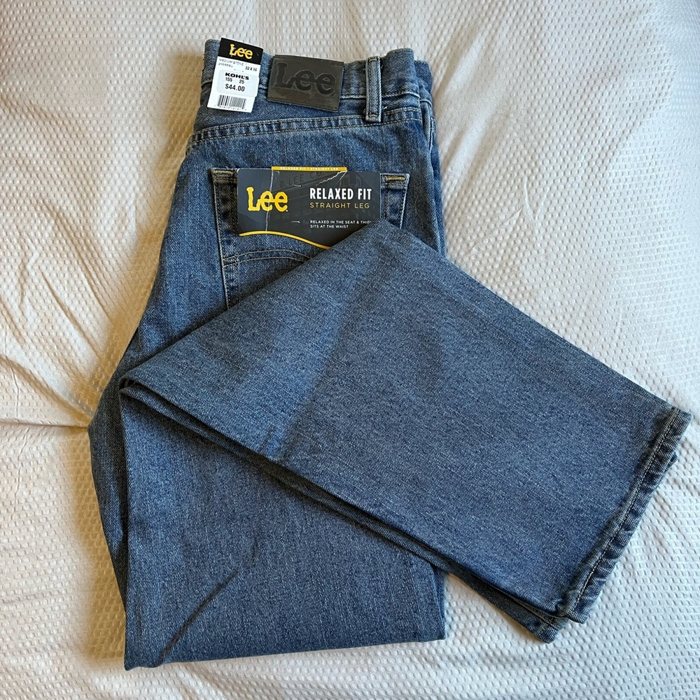 Lee Jeans Relaxed Fit - Straight Leg - 32 x 36
